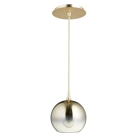 Quorum Lt Gold Ombre Globe Satin Gold W/ Light Gold Ombre 889-2020